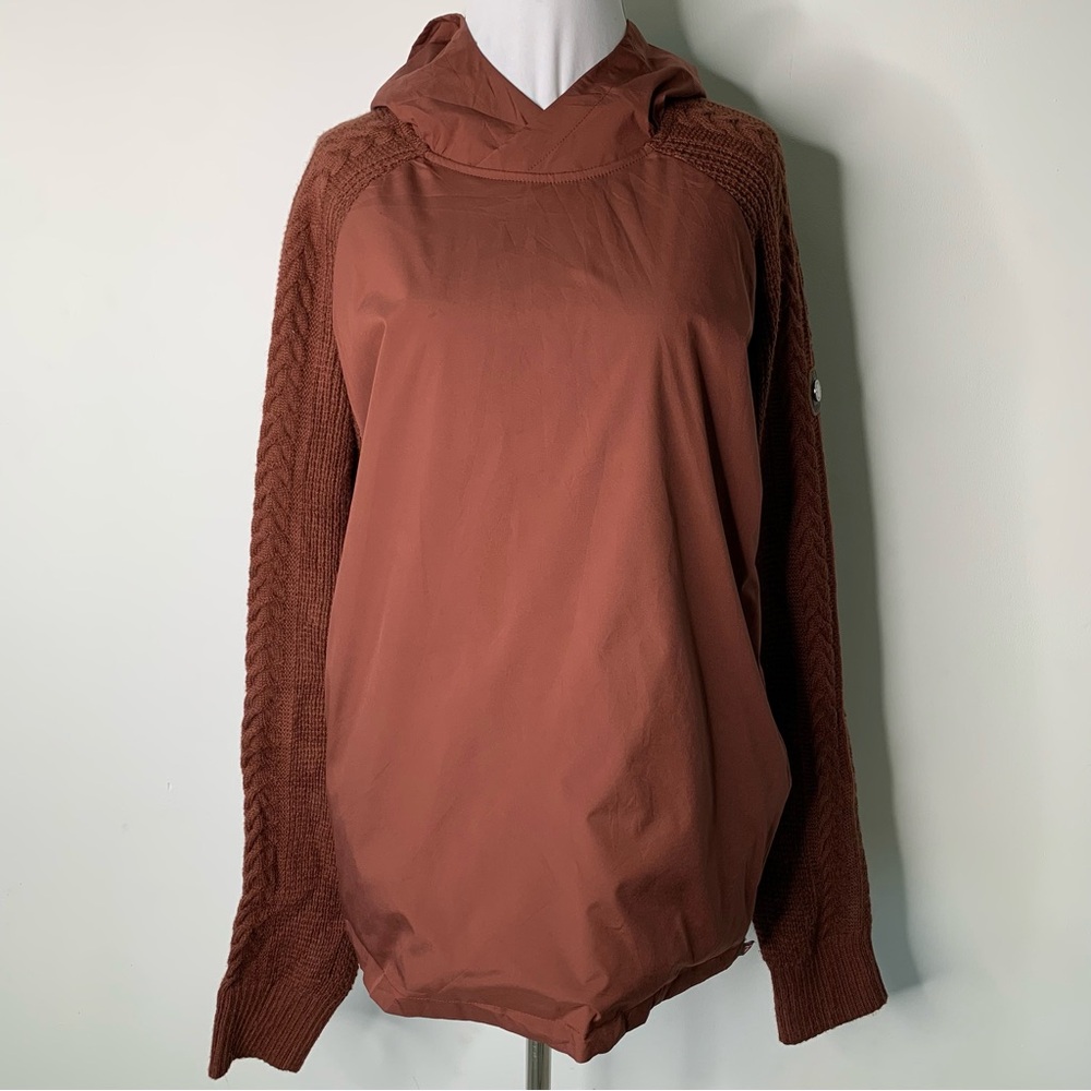 Women's Brown Hoodie Sweatshirt